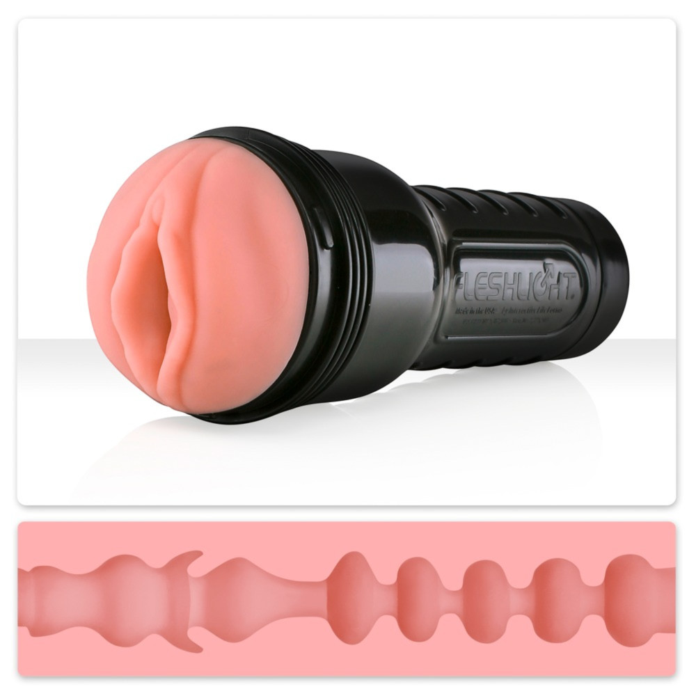 Felshlight Pink Lady Mini-Lotus - realistická vagína v pouzdře (přírodní)