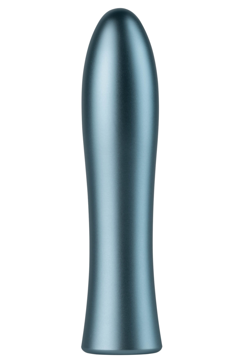 Levně FemmeFunn Bougie - eloxovaný hliníkový vibrátor s prémiovou tyčí (stříbrný)