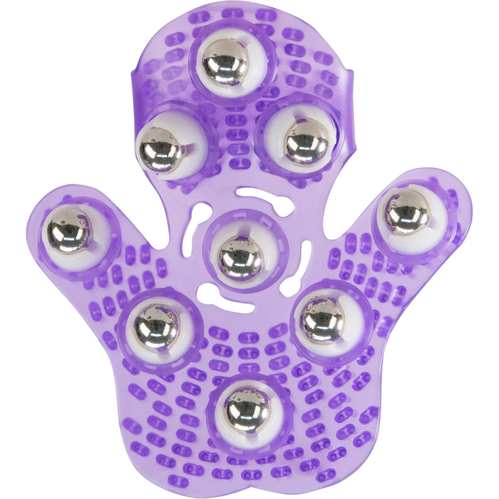 Masážna podložka Roller Balls - masážna podložka na ruky (fialová)