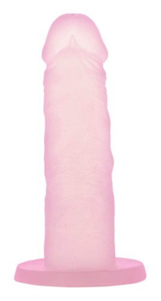Addiction Coctails - silikonové dildo s přísavkou (růžové)