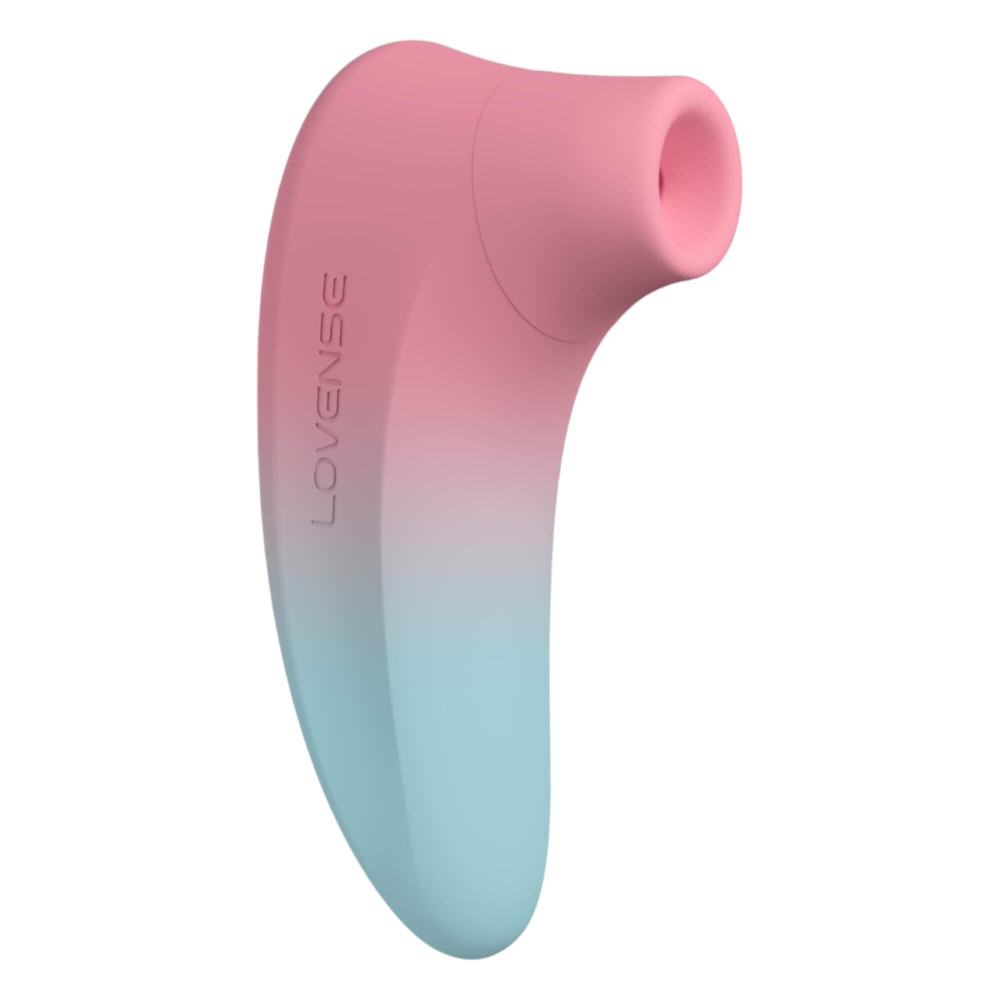 LOVENSE Tenera 2 - chytrý voděodolný stimulátor klitorisu se vzduchovou vlnou (modro-růžový)