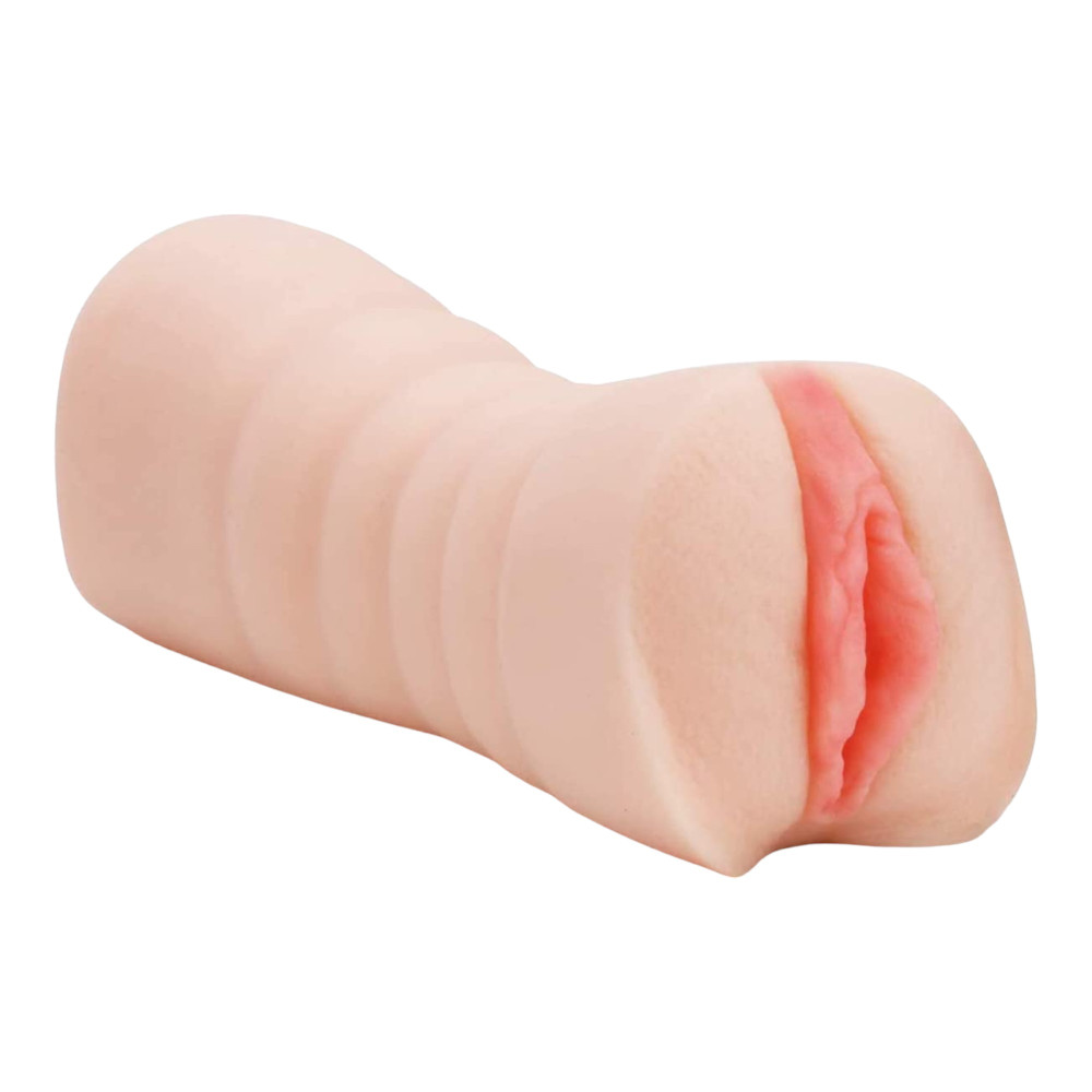 Levně Tracys Dog Pocket - realistický masturbátor umělá vagína a ústa (tělová barva)