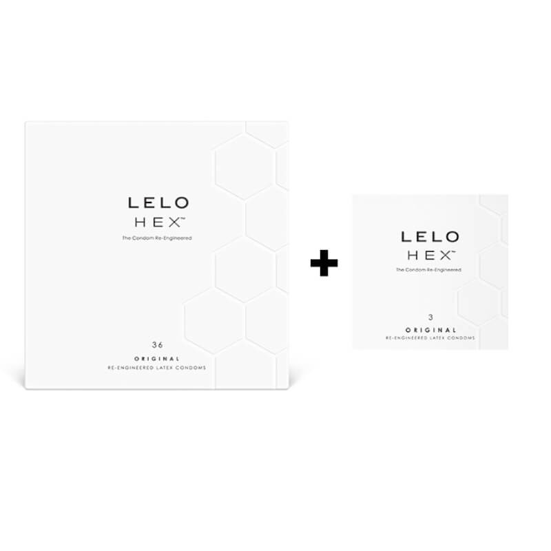 Levně LELO Hex Original - luxusní balení kondomů (36+3ks)