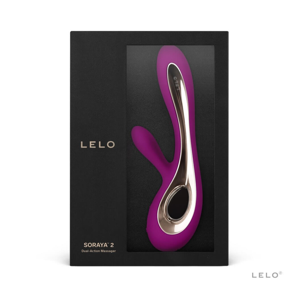 Levně LELO Soraya 2 - bezdrátový, vodotěsný vibrátor s hůlkou (fialový)