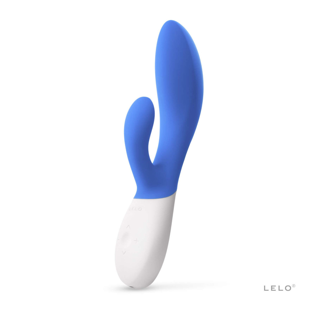 Levně LELO Ina Wave 2 - dobíjecí, vodotěsný vibrátor (modrý)