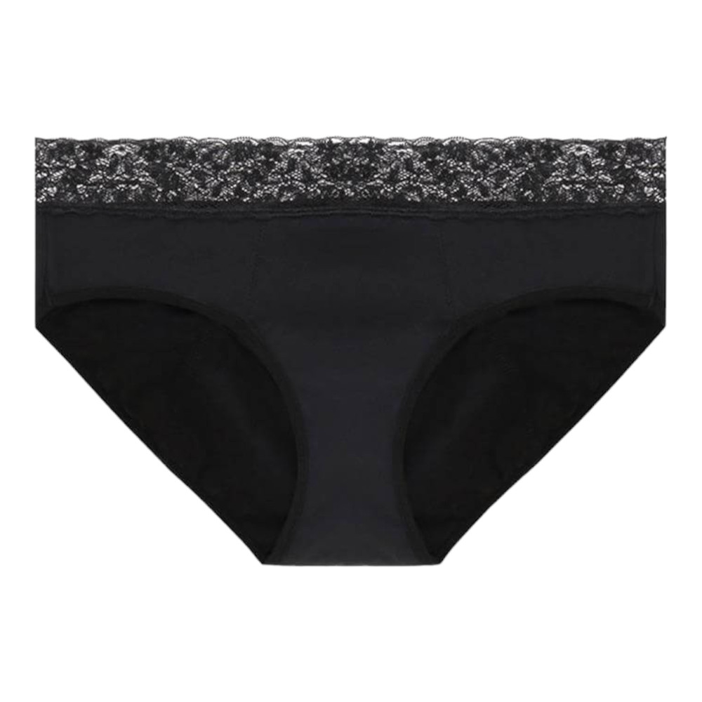 Levně Adalet Natura Super - menstruační kalhotky (černé)
