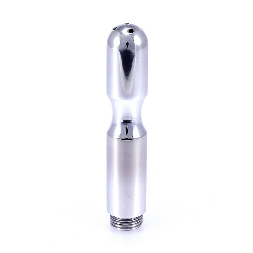 Levně Rimba Steel - hliníková intimní sprchová hlavice (stříbrná)
