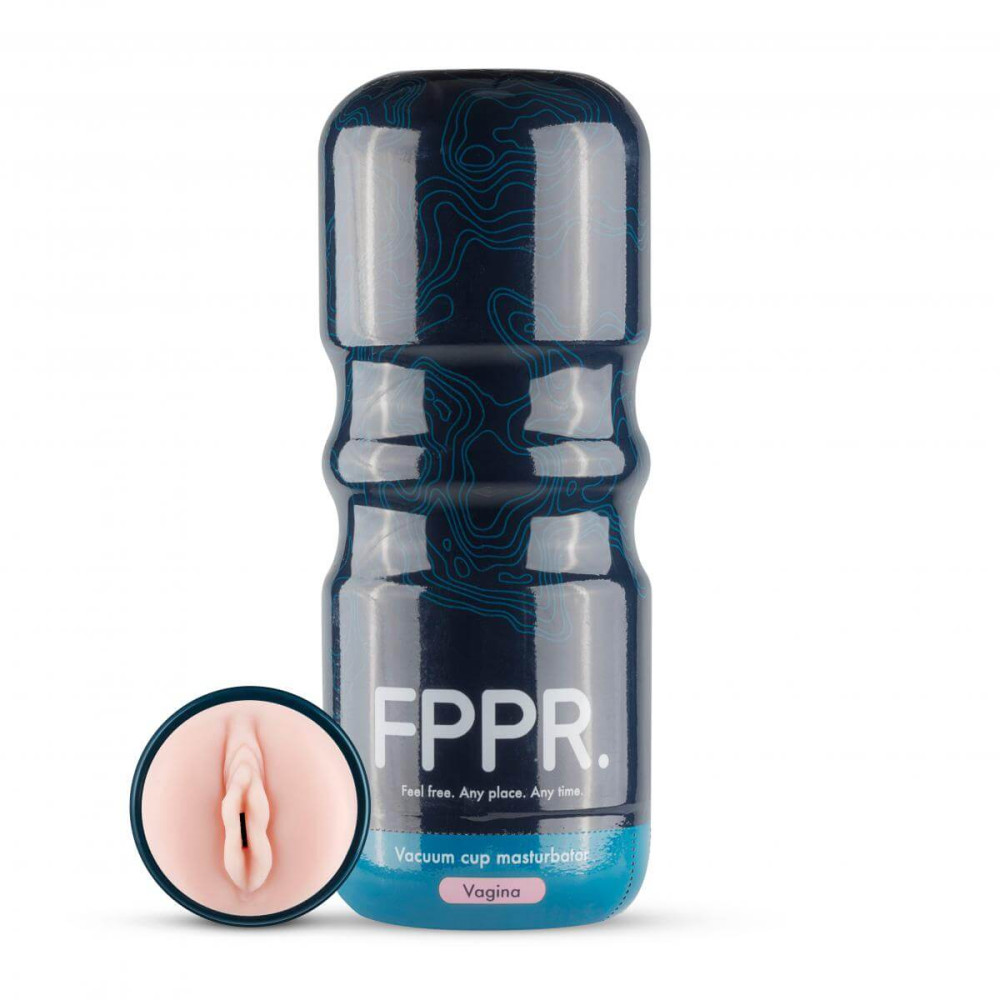 Levně FPPR Honítko Vagina Mocha - masturbátor realistická vagína (světlá tělová barva)