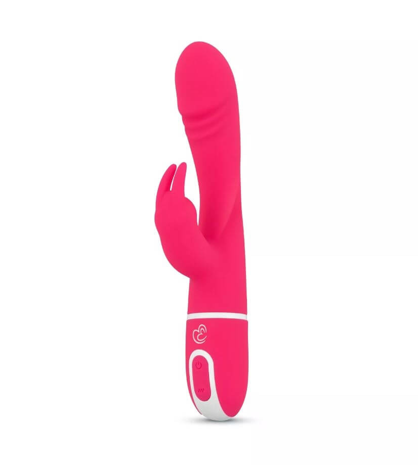 Levně Easytoys - Vibrátor na klitoris s bodem G (růžový)