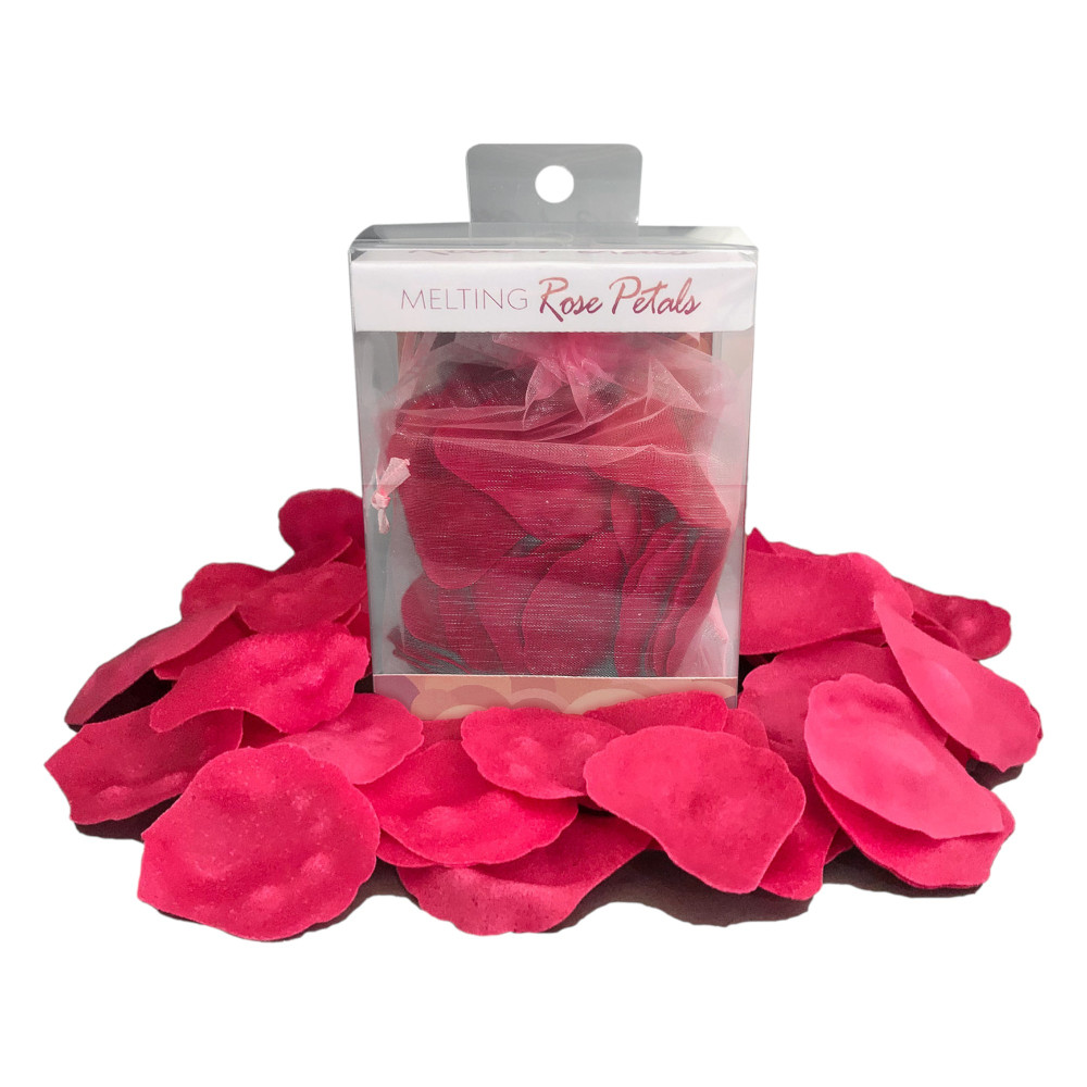 Levně Kheper Games - tající, voňavé okvětní lístky růží (40g) - růžové