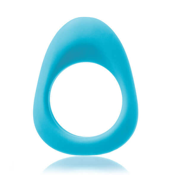 Levně LAID P.3 - silikonový kroužek na penis (modrý)