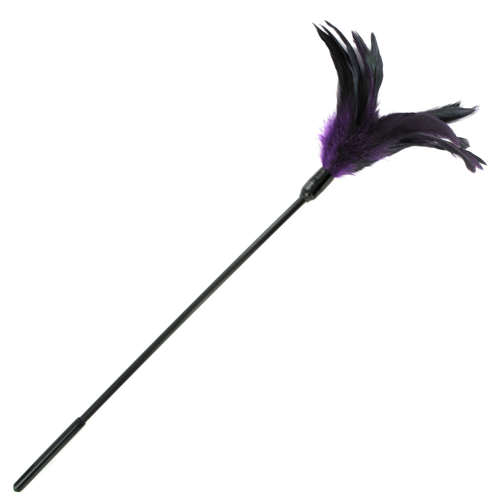 Levně Sportsheets - stylus s dlouhou rukojetí (fialovo-černý)