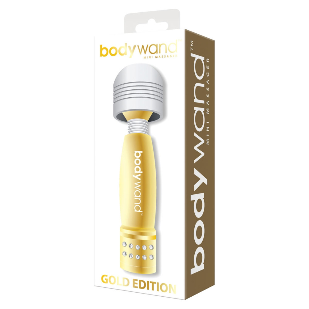 Levně Bodywand - mini masážní vibrátor (zlatý)