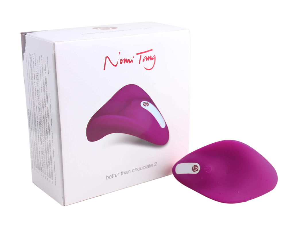 Levně Nomi Tang - vodotěsný, dobíjecí vibrátor na klitoris (fialový)