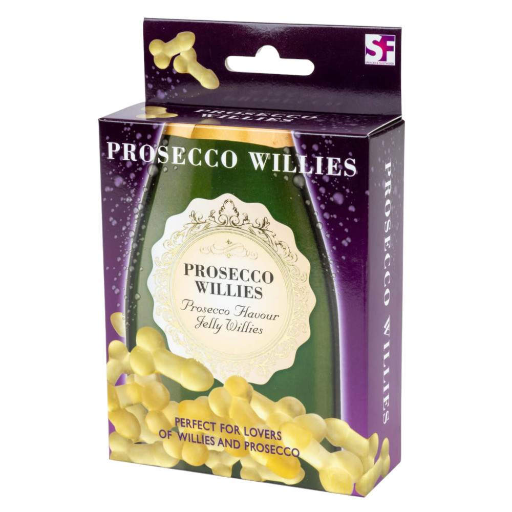 Prosecco Willies - gumové bonbóny ve tvaru penisu (120g)