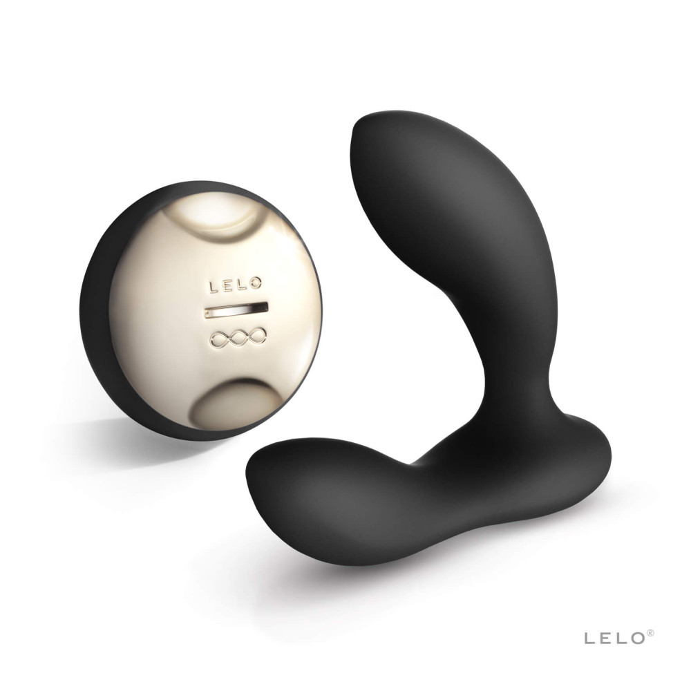 Levně LELO Hugo - vibrátor na masáž prostaty (černý)