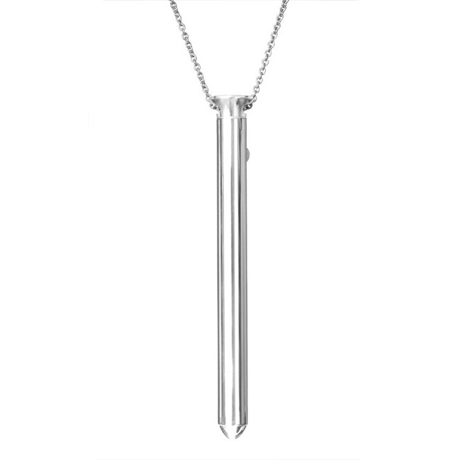 Levně Vesper - luxusní vibrační náhrdelník (stříbro)
