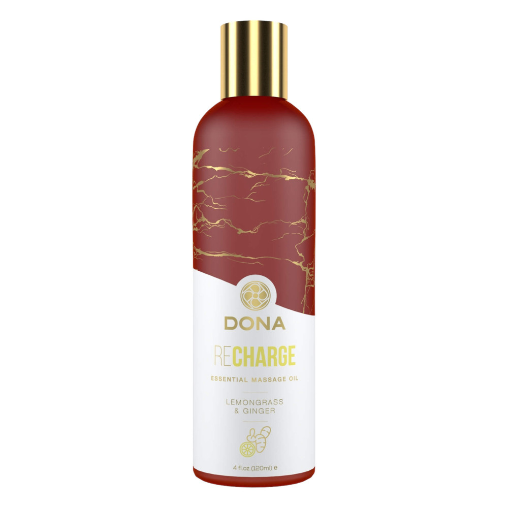 Dona Recharge - veganský masážní olej (meduňka-zázvor) - 120ml