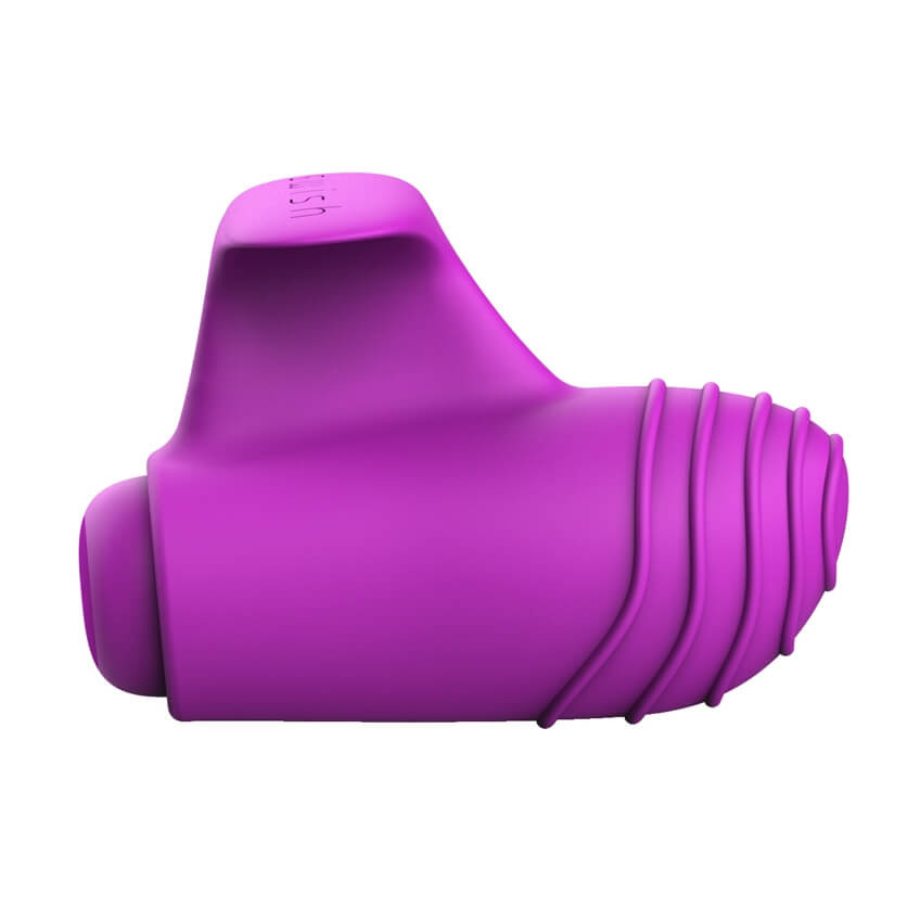 Levně B SWISH Basics - silikonový prstový vibrátor (fialový)