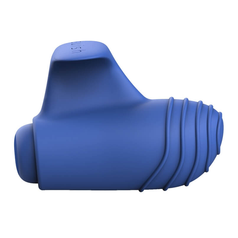 Levně B SWISH Basics - silikonový prstový vibrátor (modrý)