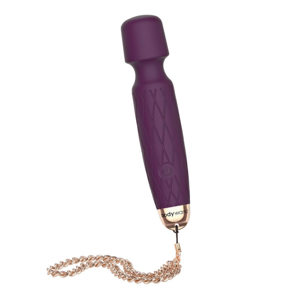 Levně Bodywand Luxe - dobíjecí mini masážní vibrátor (fialový)