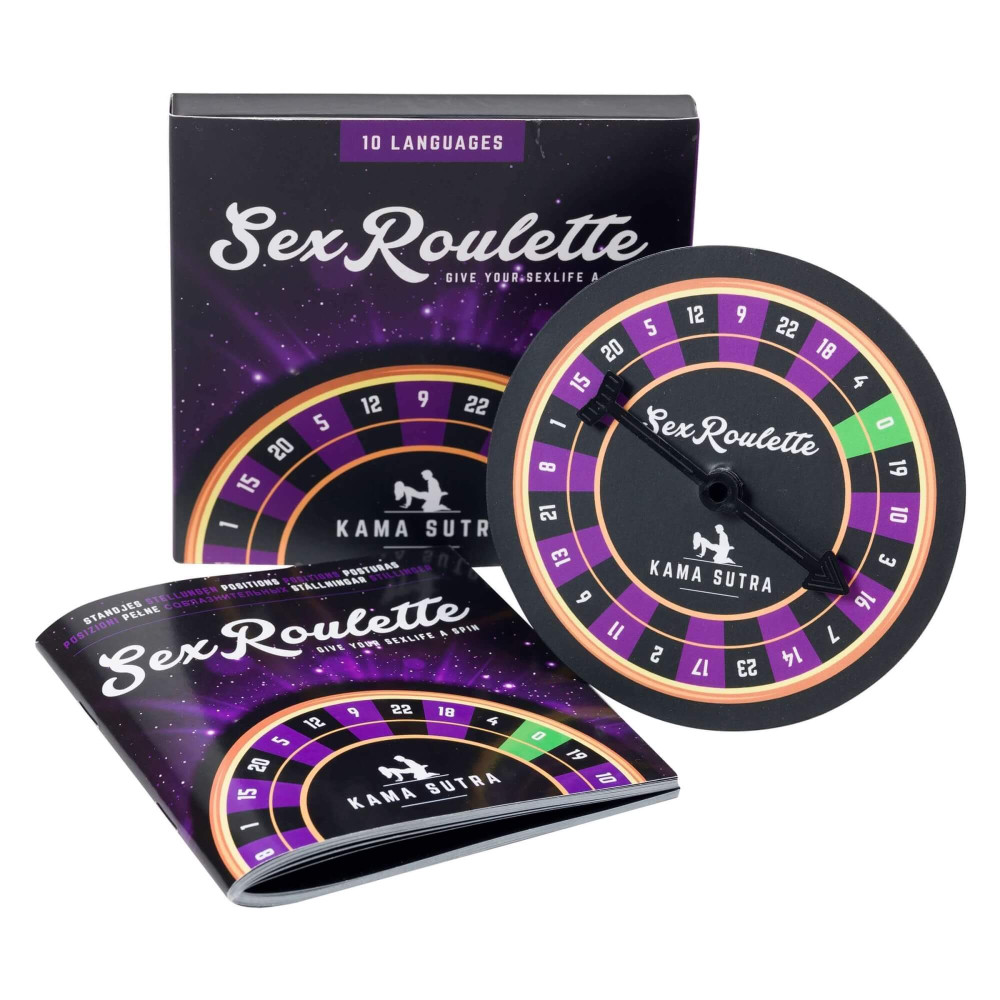 Levně Sex Roulette Kama Sutra - společenská hra (10 jazyků)