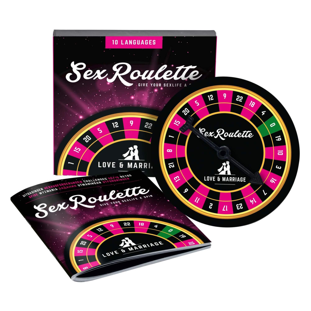 Levně Sex Roulette Love &amp; Married - erotická společenská hra (10 jazyků)