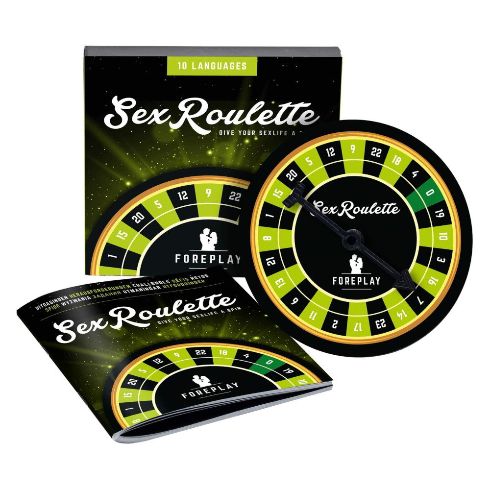 Levně Sex Roulette Foreplay - sexuální stolní hra (10 jazyků)