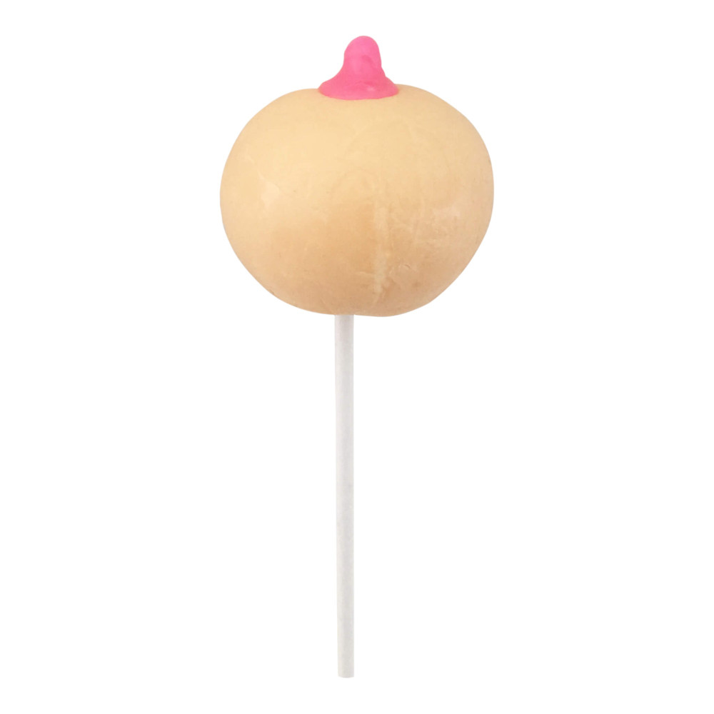 Levně Boobie Cock Pop - prsní lízátko (40g)