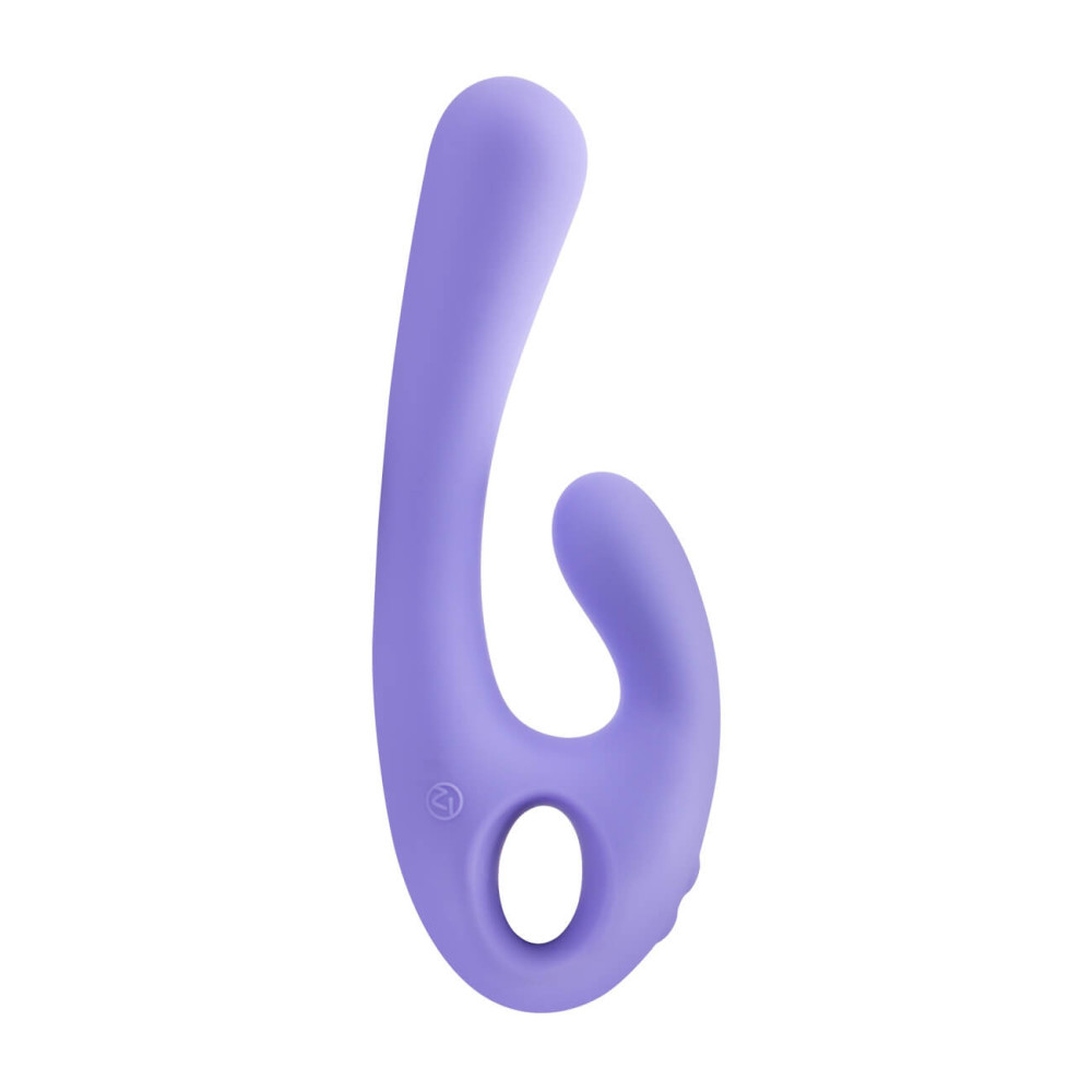 Levně Nomi Tang Flex Bi - bezdrátový vibrátor s hůlkou (fialový)